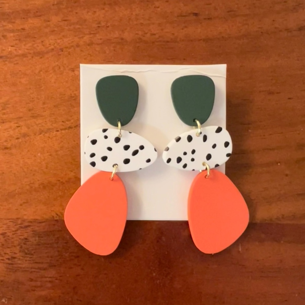Colorful Dangle Acrylic Earrings